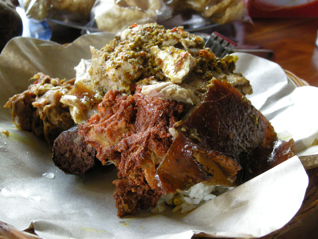 Ibu Oka 烤猪饭 参考图 1